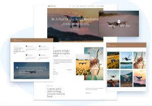AT Aerial - Responsive Drone Shop Joomla Template